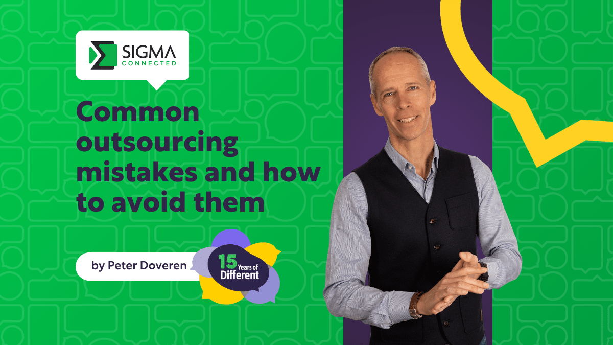 Common outsourcing mistakes and how to avoid them – by Peter Doveren